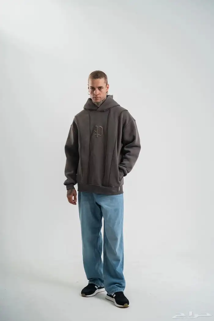 بلو رات تركية اوفر سايز للجنسين درجة اولى قماش ثقيل (دفاية) 4