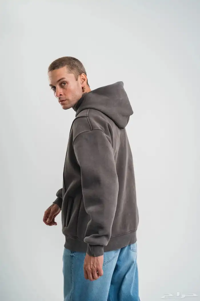 بلو رات تركية اوفر سايز للجنسين درجة اولى قماش ثقيل (دفاية) 6