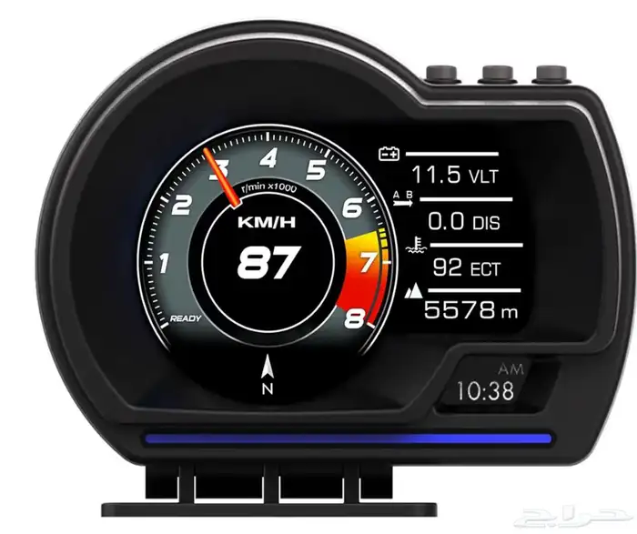 قيج رياضي - Odometer Gauge 0