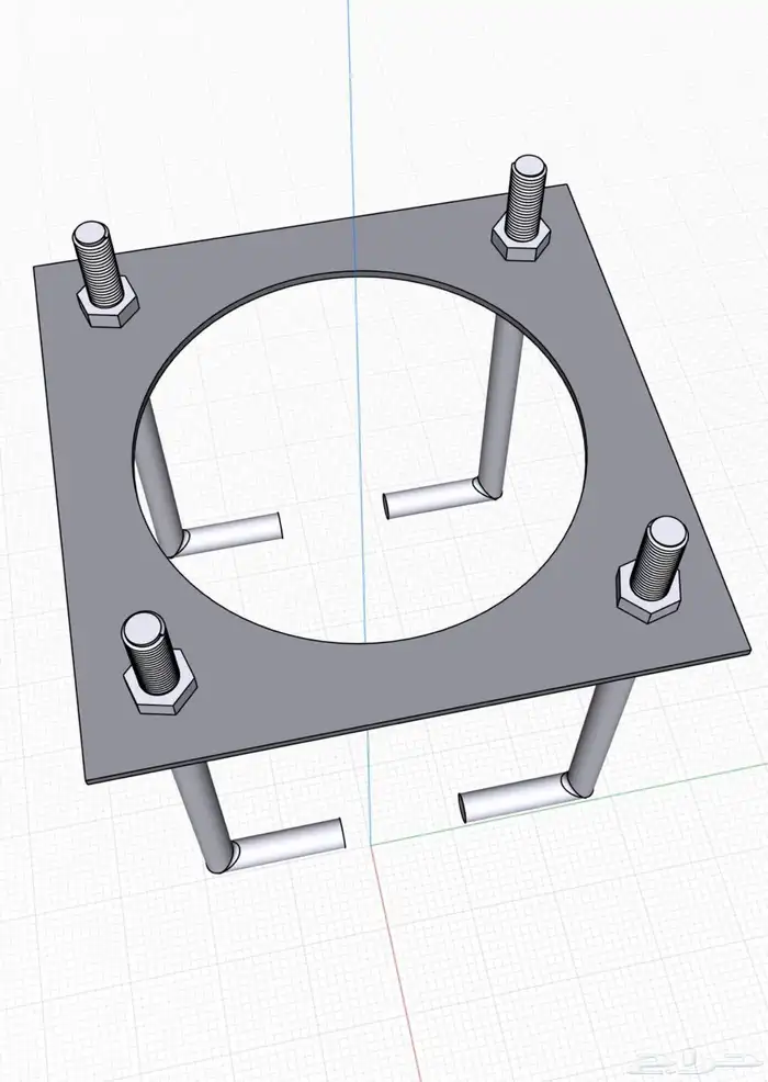 نوفر جميع أنواع أعمدة الإنارة والقواعد الخرسانية 12