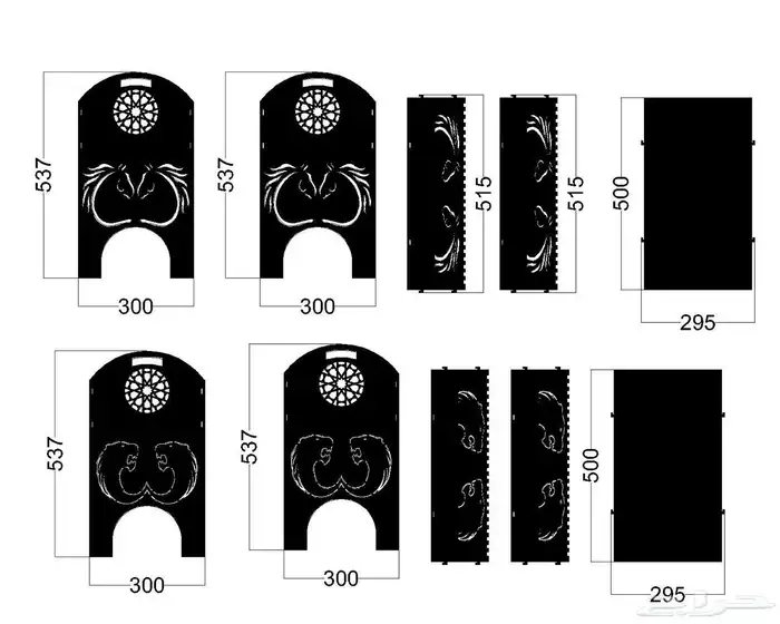 تفصيل مناقل 2