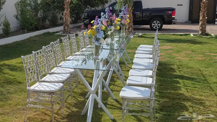 تاجير كراسي وطاولات 2