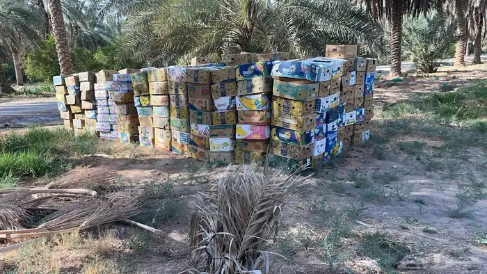 للبيع اعلاف تمور 3000 كيس 28