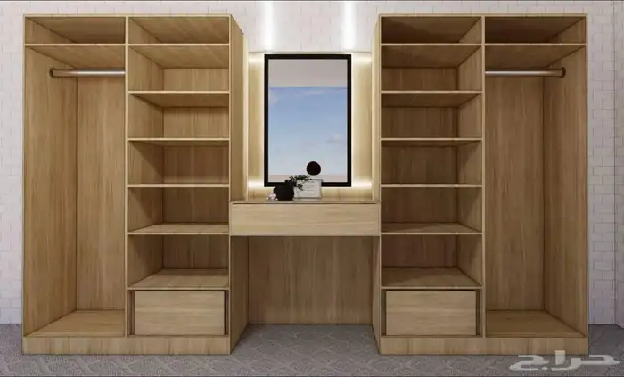 دواليب غرف نوم كنب ستائر مطابخ 4