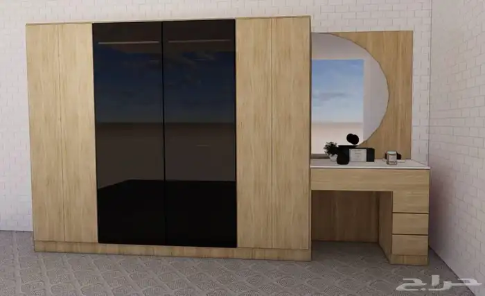 دواليب غرف نوم كنب ستائر مطابخ 6