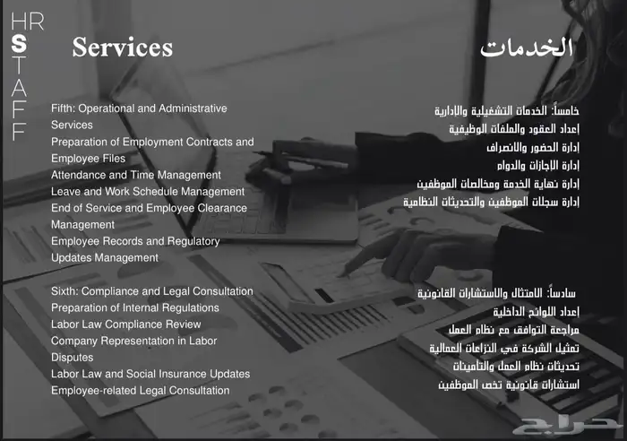 تأسيس الشركات وادارة الموارد البشرية عن بعد HRSTAFF 4