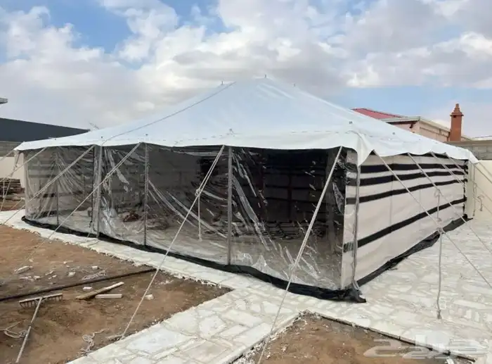 بيوت شعر جديدة ابيض واسود جميع المقاسات وخيم 81