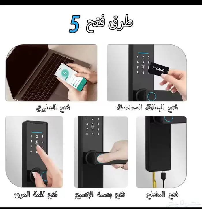 قفل الباب الذكي 2