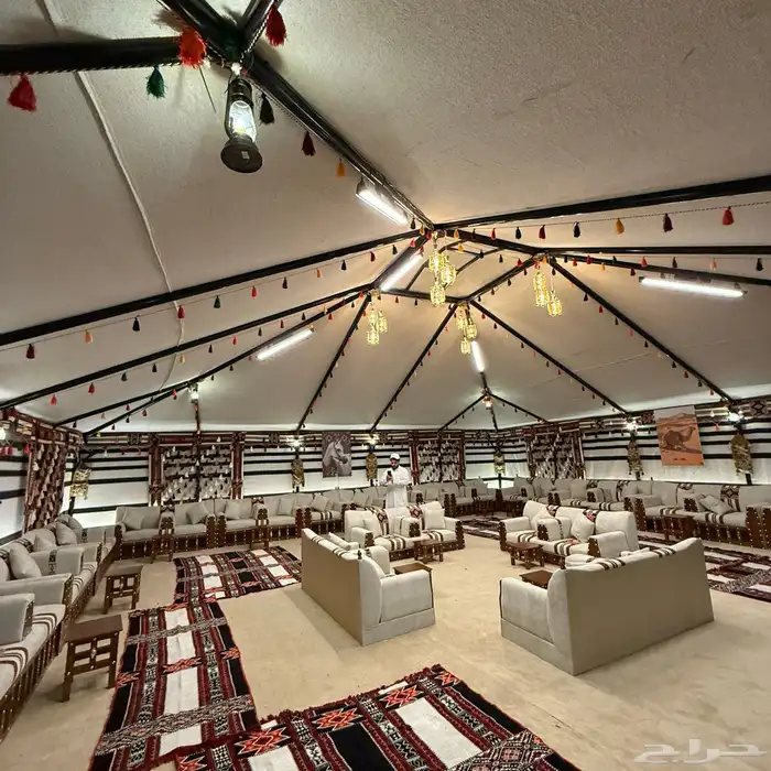 بيوت شعر جديدة ابيض واسود جميع المقاسات وخيم 17