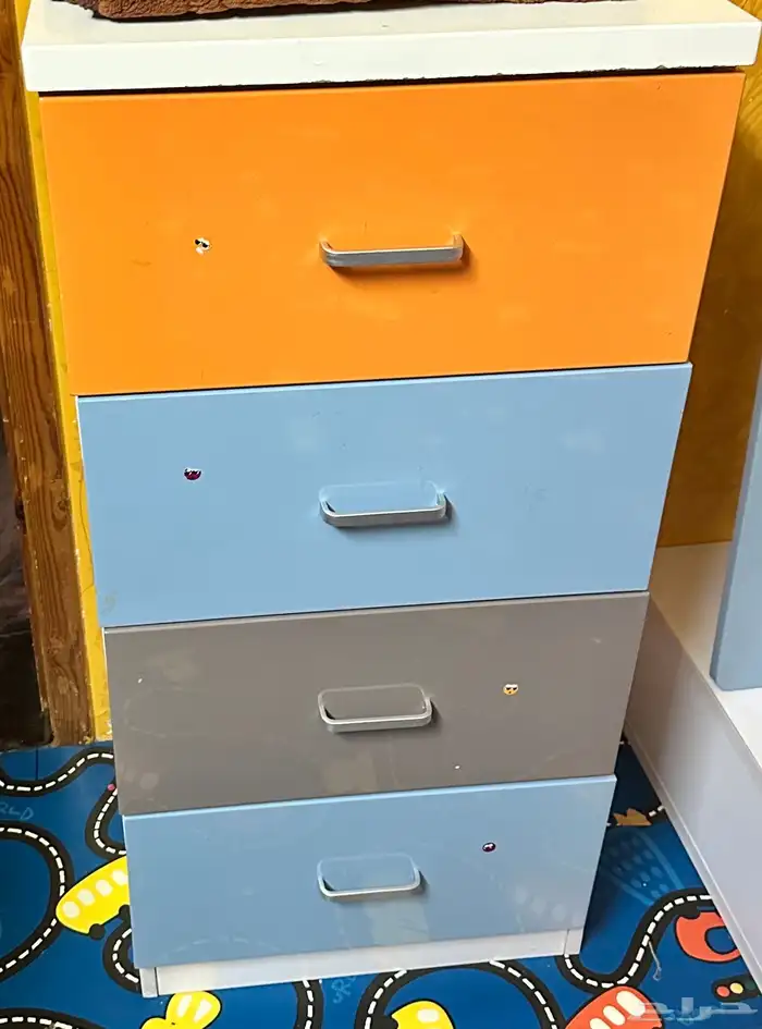 غرفة اطفال للبيع وكنب حرف L 0