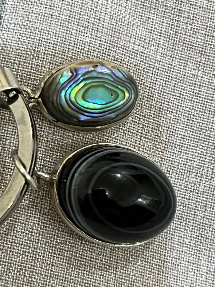 احجار كريمة طبيعيه خواتم ومسباح 4