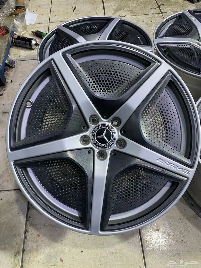 طقم جنوط مورسدس يخت مقاس 20 اصليه وكاله 0