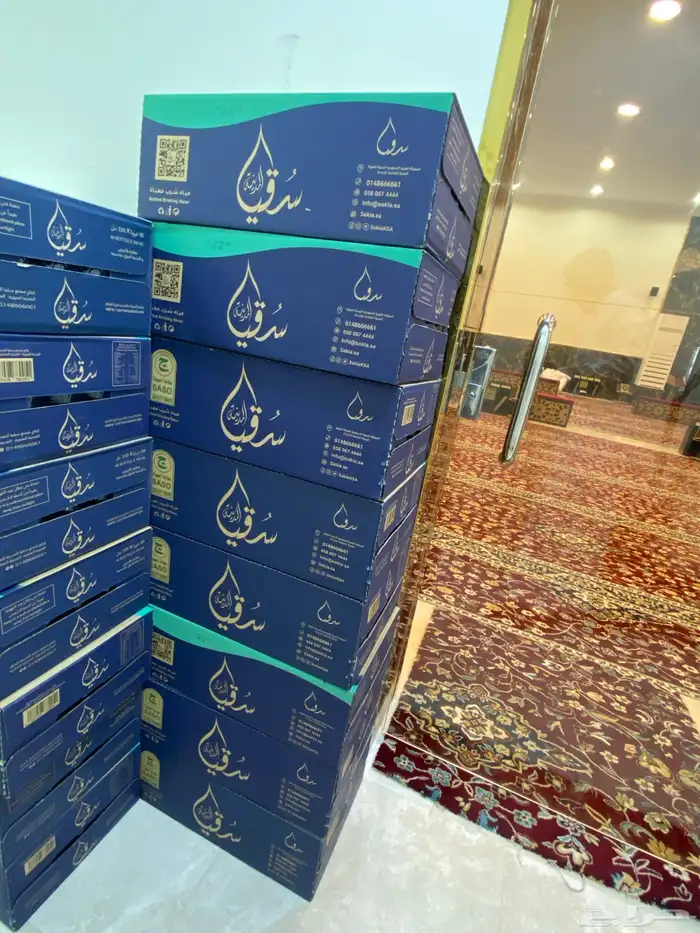 9 ريال للبيع كرتون مويه مياه بالمدينة 2