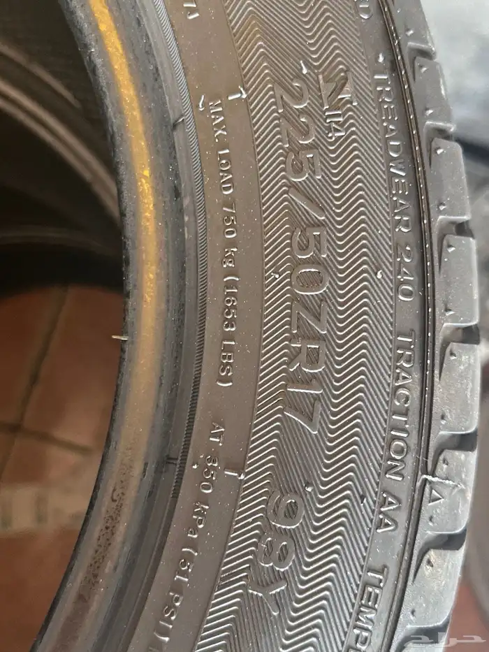 225 50 17 منزل شبة جديد تاريخ 2025 2