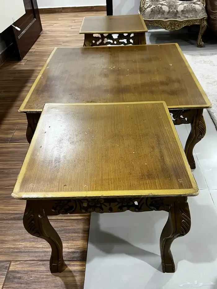 طاولات خدمه خشب 1