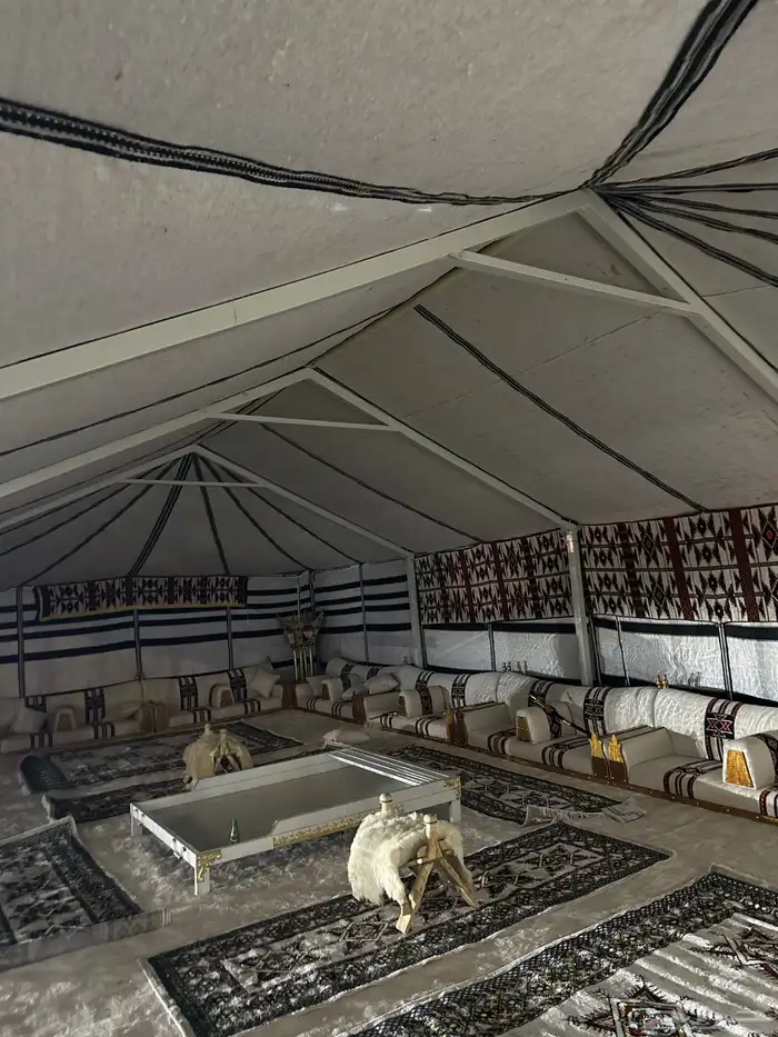 بيوت شعر جديدة ابيض واسود جميع المقاسات وخيم 66