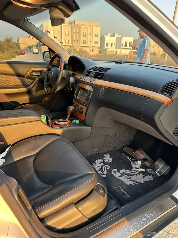 مرسيدس s500 مديل 2002 للبيع 4