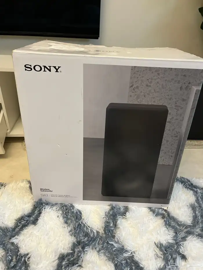 للبيع سوني مضخم صوت لا سلكي او سلكي SA-SW3 Subwoofer 1