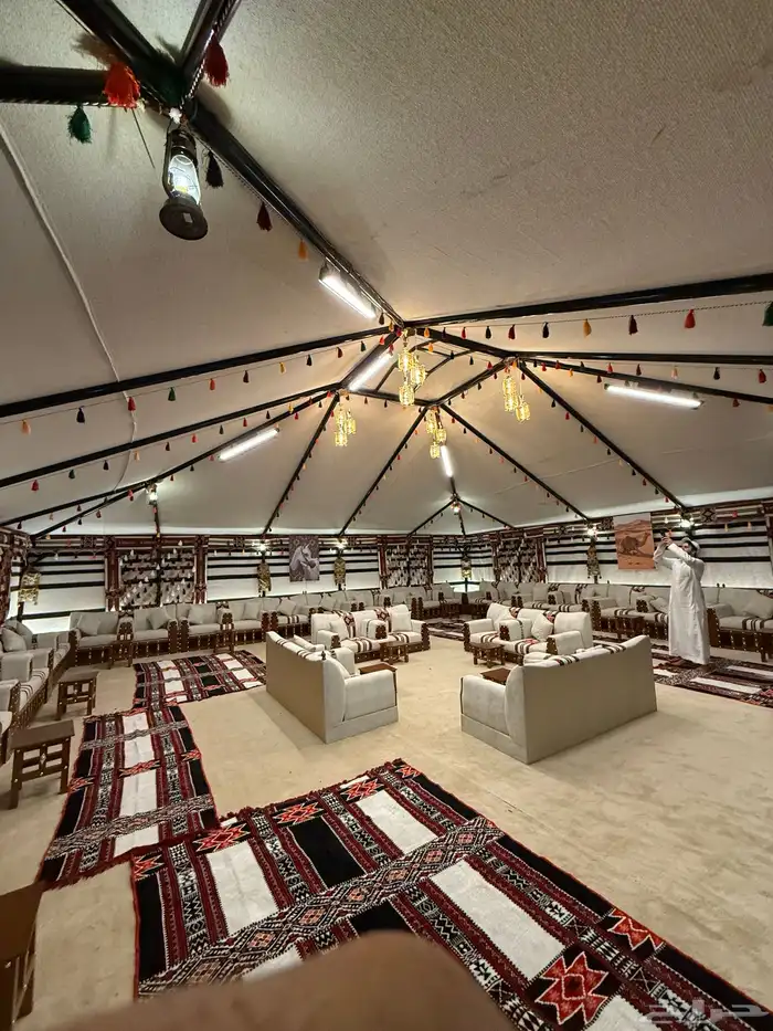 بيوت شعر جديدة ابيض واسود جميع المقاسات وخيم 27