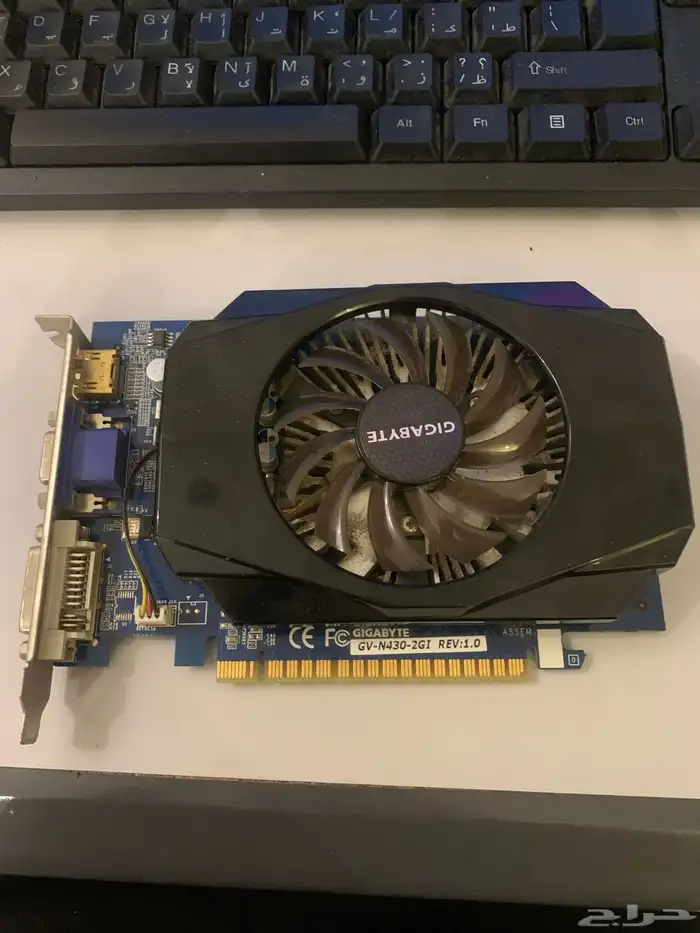 كرت شاشه gt430 السعر 25 ريال 0