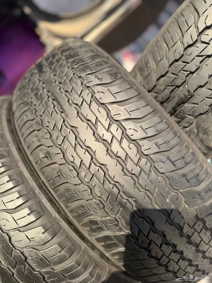 265 65 17كفرات دنلوب وكالة هايلوكس وبرادو وفورشنر ت 24 2