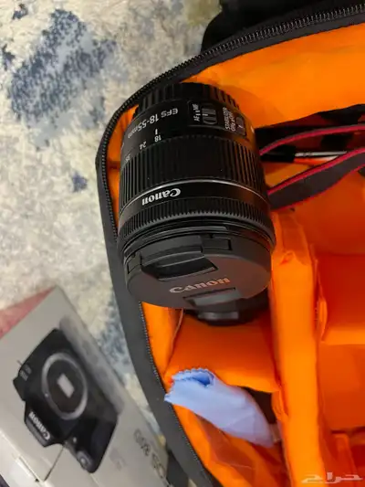 كانون 80 D شبه جديدة مع عدسات و اغراض index