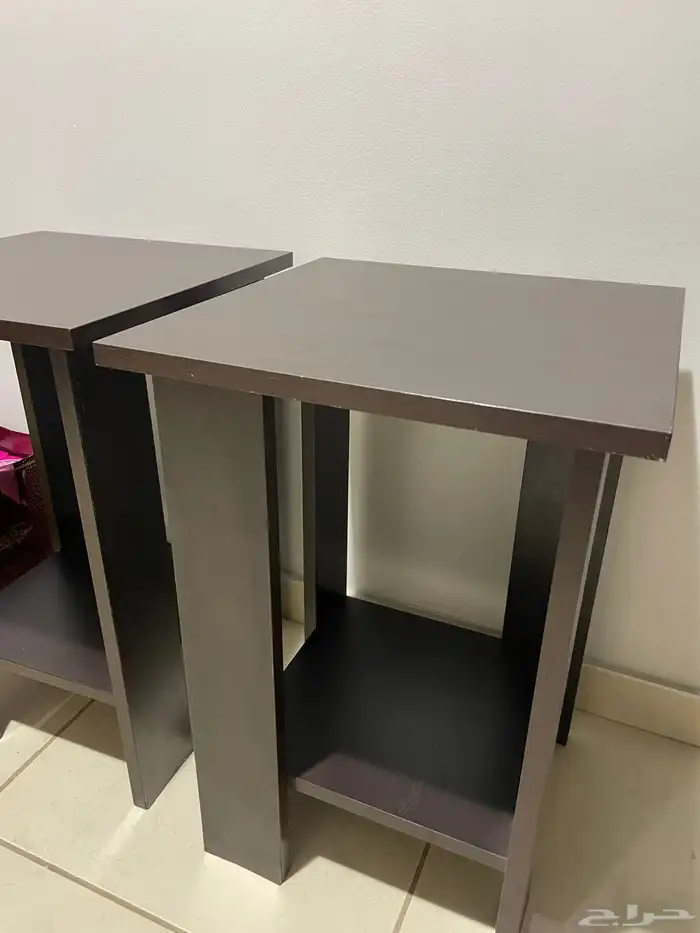 طاولة تلفزيون مع طاولتين جانبية 3