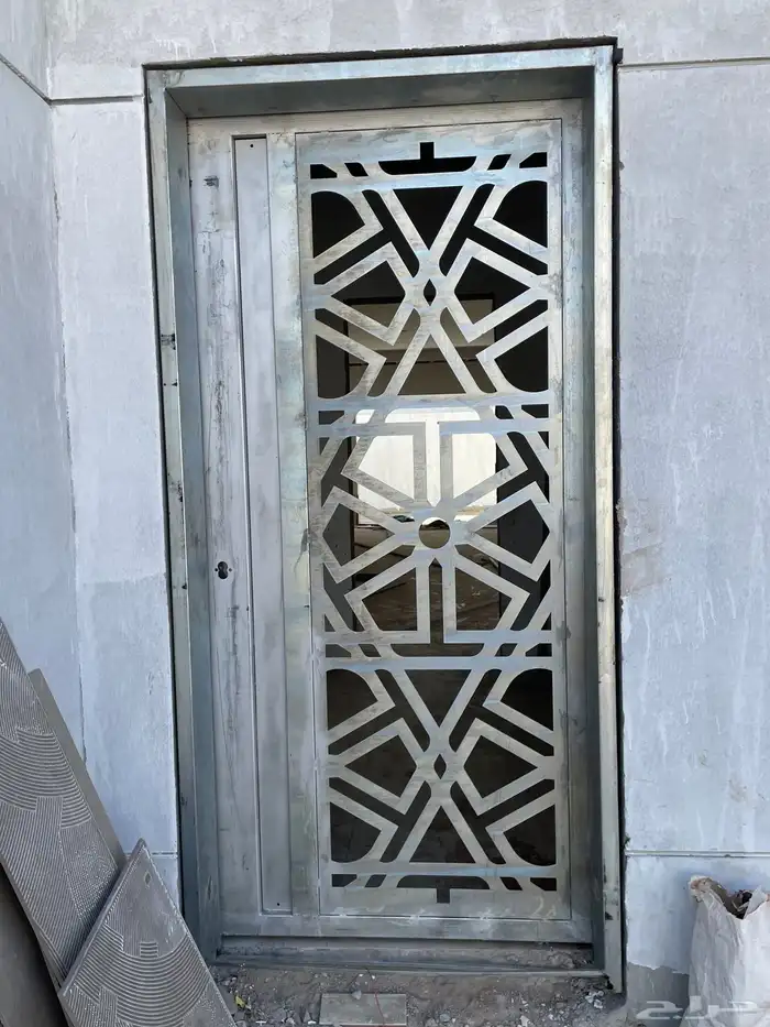 باب حديد دربزان ليزر  راميت 48