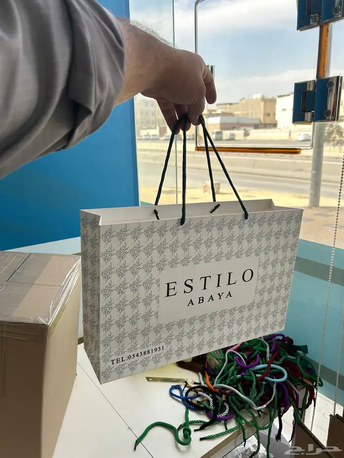 اكياس قماش لوقو جلد تطريز قماش ستكرات 7