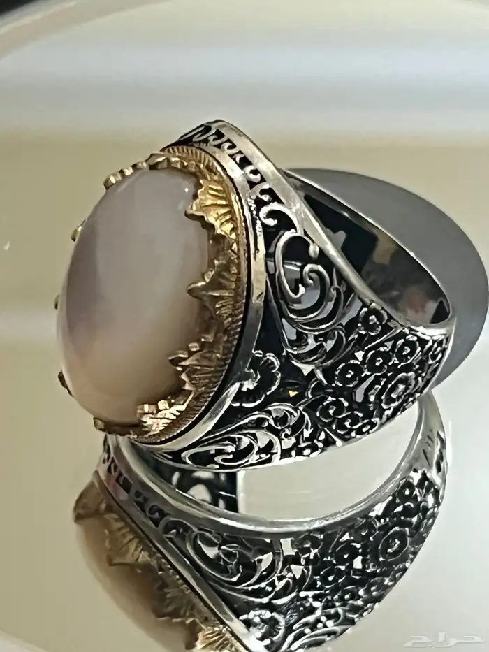 احجار كريمة طبيعيه خواتم ومسباح 12