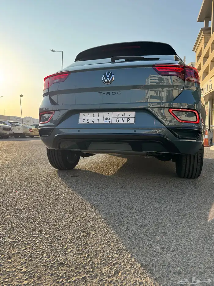 تي روك volkswagen T-ROC 2024 black style 3