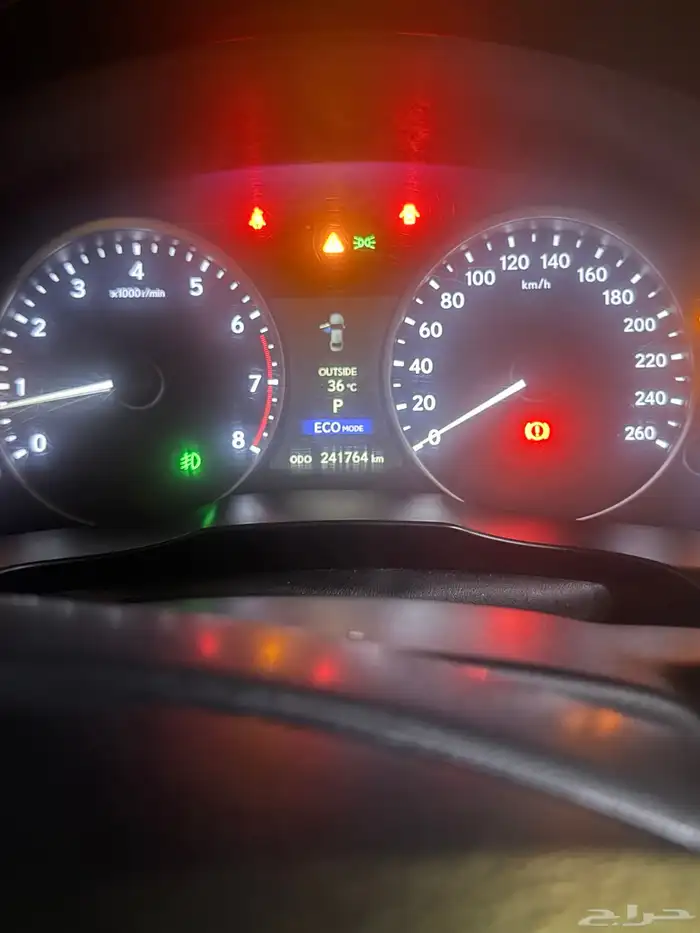 البيع لكزس es350 نظيفه 12