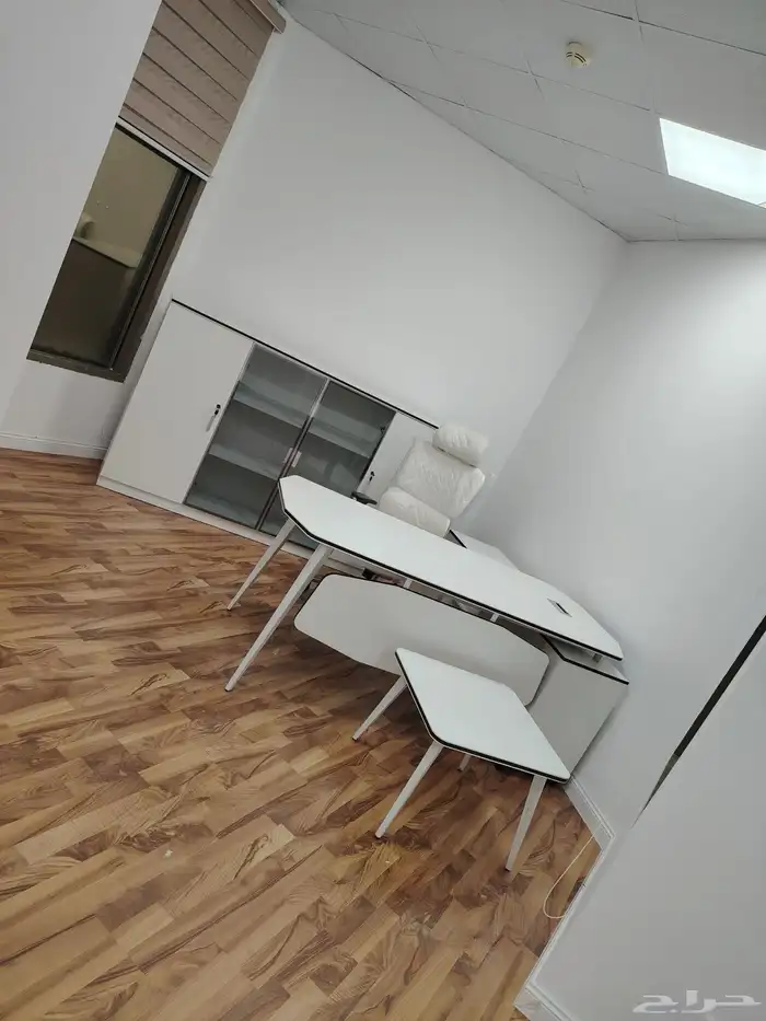 جديد مكتب مدير مكتب موظفين طاولة اجتماع كراسي كاونتراستقبال 14