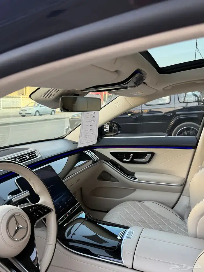 مرسيدس 2021 عداد 43 الف S500 جفالي فل 7