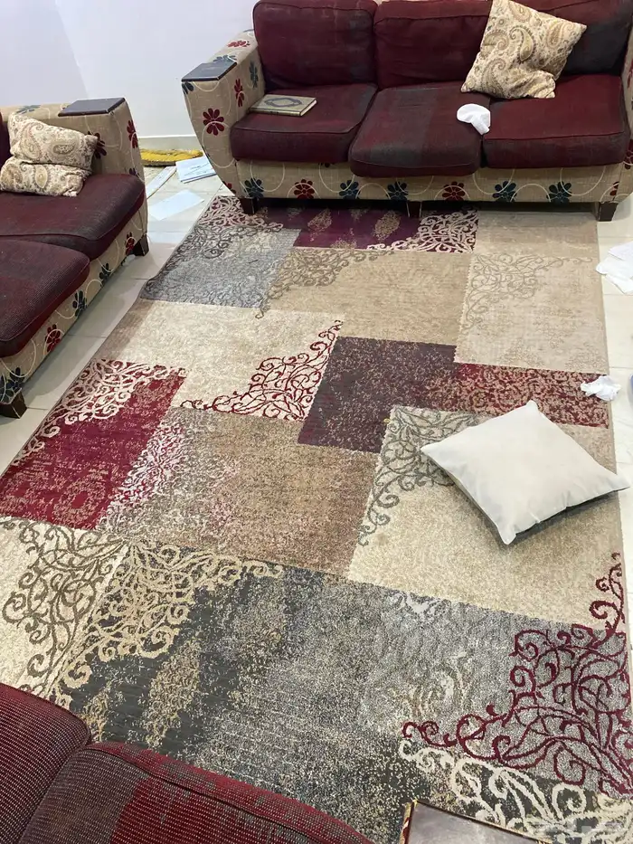 كنب نظيف 9 نفر مع فرشة ودولاب 5