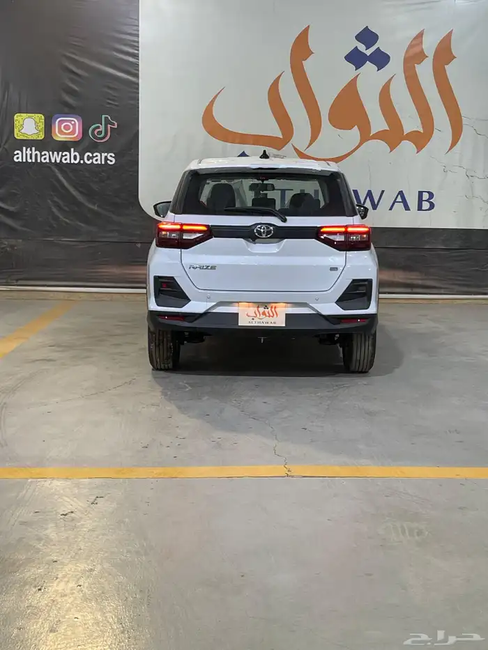 تويوتا رايز XLE استاندر 2026 كاش تقسيط لدى الثواب 10