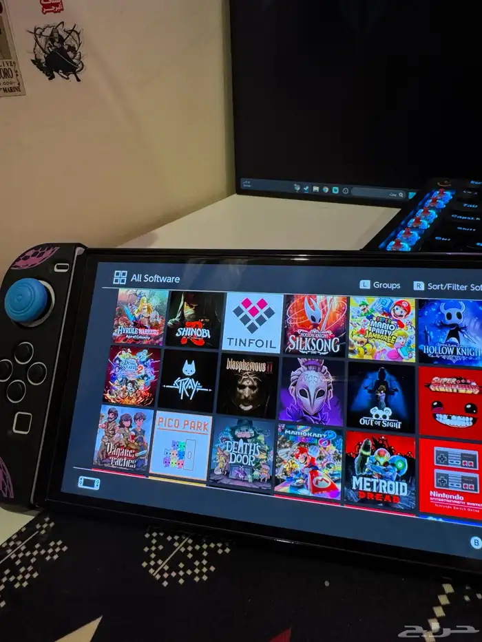 نينتيندو سويتش اوليد (مهكر - معدل) نظيف سعر رهيب 0