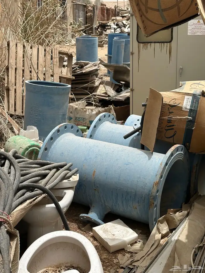 وصلات فولاذيه خط ناقل صرف صحي 500مم 5