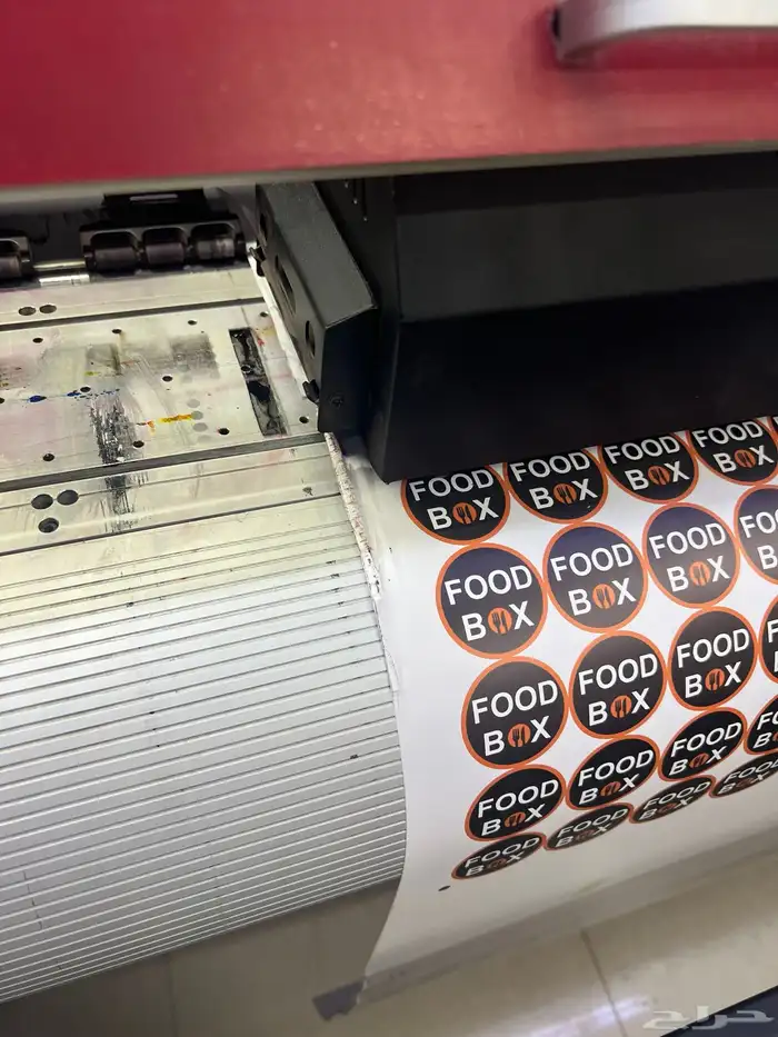 طباعة استكر لاصق 1