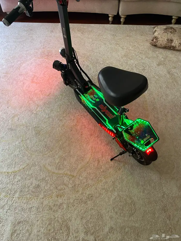 اسكوتر وحش نضيف استخدام شهر 3