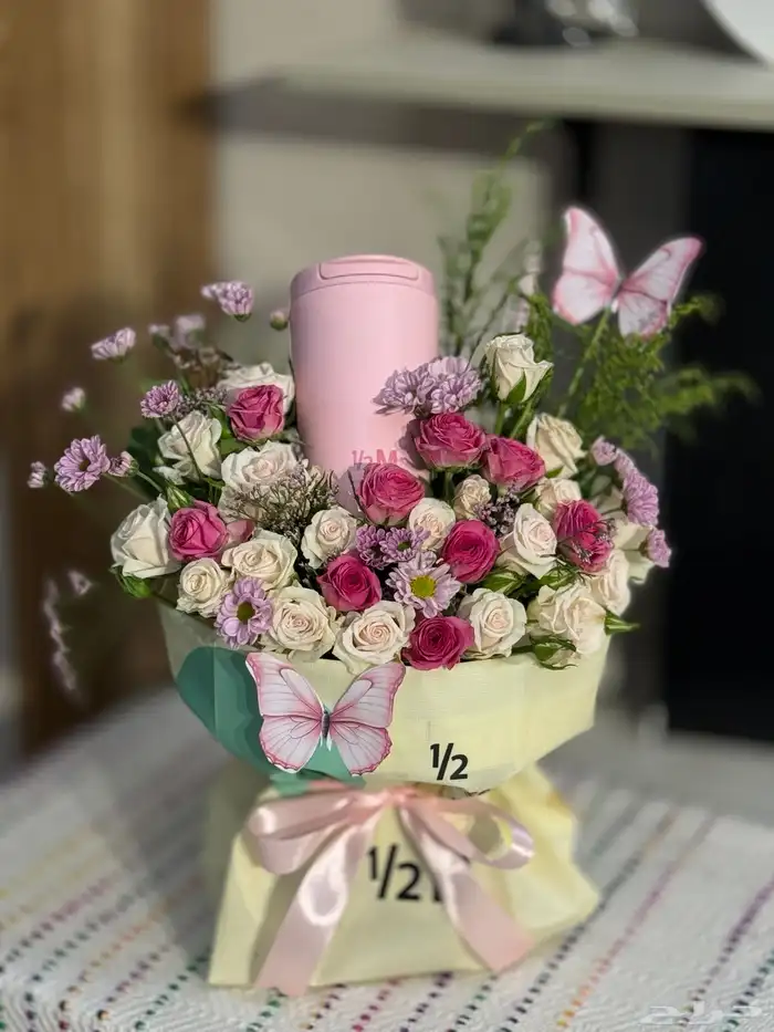 مق هاف مليون الوردي_تنسيق هدايا مكة 1