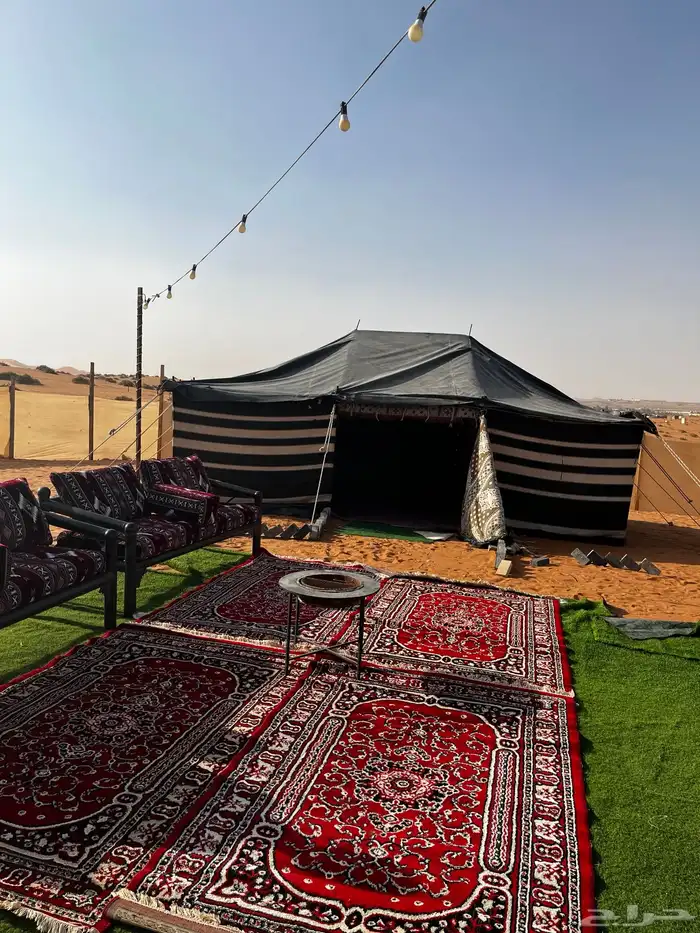 مخيم متوفر للايجار 4