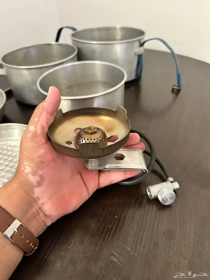 موقد مع عدة طبخ صناعة اروبية 3