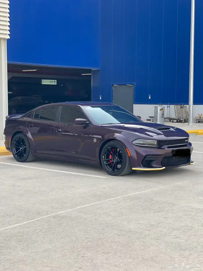 تشارجر هيلكات 2022 وارد بترومين ممشى قليل لون نادر hellcat 3