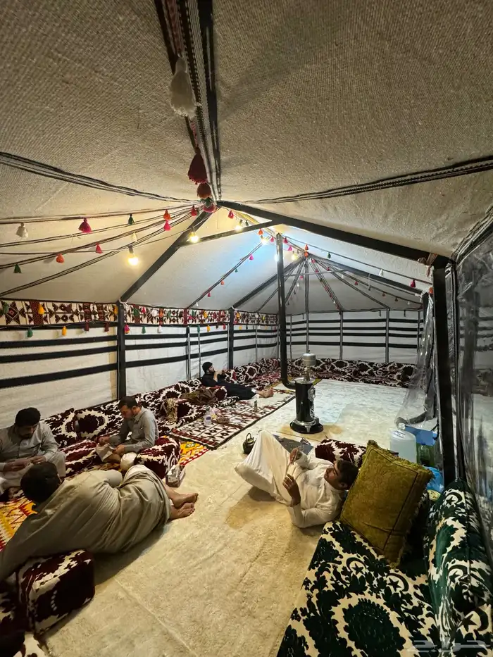 بيوت شعر جديدة ابيض واسود جميع المقاسات وخيم 58