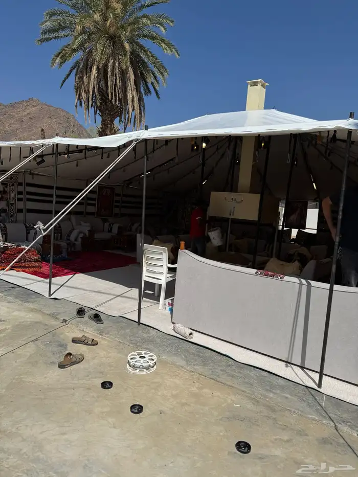 بيوت شعر جديدة ابيض واسود جميع المقاسات وخيم 44