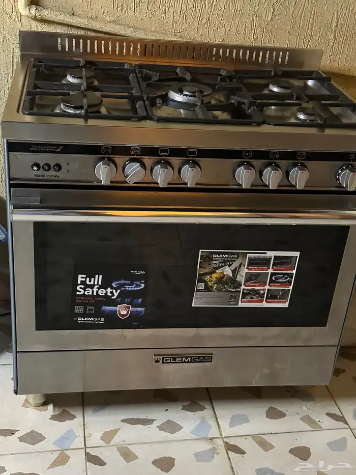فرن جليم غاز الايطالي 1
