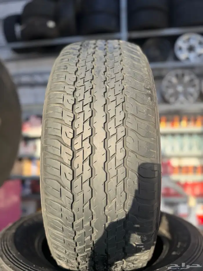 265 65 17كفرات دنلوب وكالة هايلوكس وبرادو وفورشنر ت 24 0
