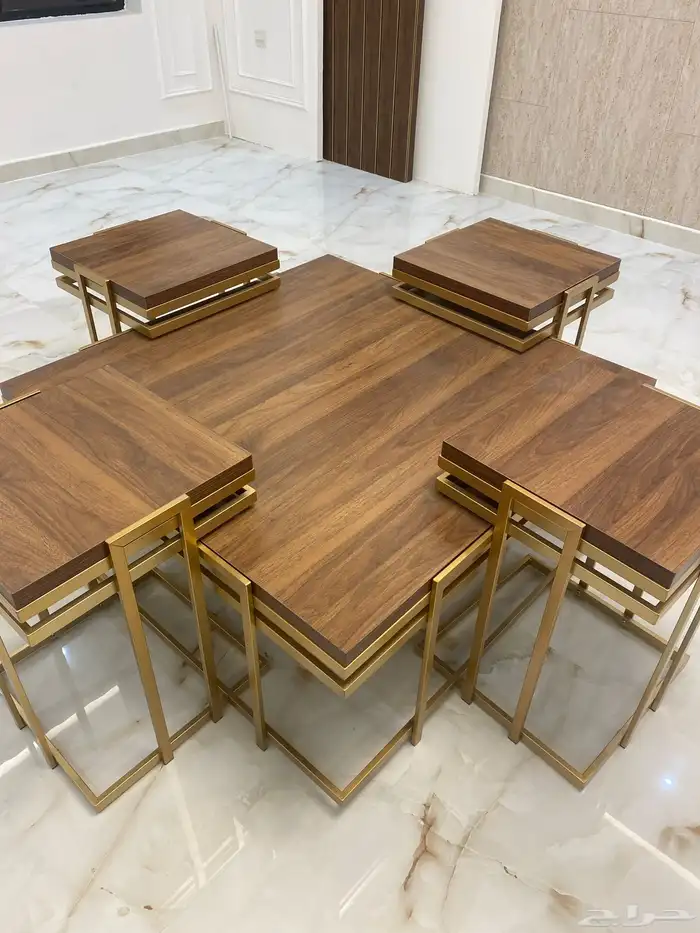 طقم طاولات مودرن جديد 0