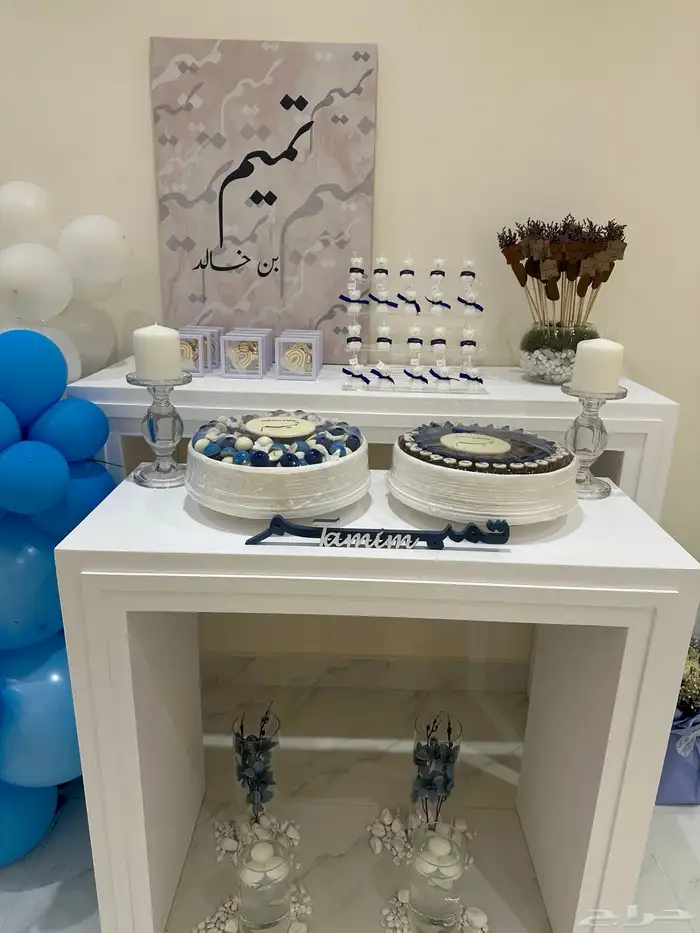 طاولات استقبال مدخل ايجار 1